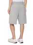 Back View - Click To Enlarge - COMME DES GARÇONS SHIRT - Elasticated Cotton Sweatshorts