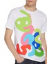  - COMME DES GARÇONS SHIRT - Jumbo Fun Numbers Cotton T-Shirt