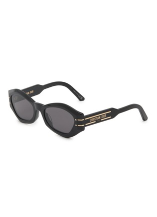 Main View - Click To Enlarge - DIOR - Diorsignature B1U Acetate Angular Sunglasses