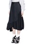 Front View - Click To Enlarge - TOGA ARCHIVES - Asymmetric ruffle hem skirt