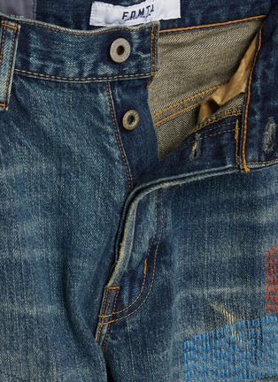  - FDMTL - Contrast Stitch Medium Wash Jeans