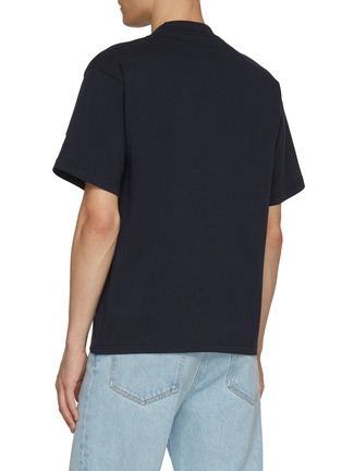 Back View - Click To Enlarge - FDMTL - Embroidered Boro Cotton T-Shirt