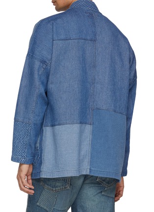 Back View - Click To Enlarge - FDMTL - Haori Patchwork Jacket