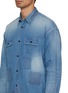  - FDMTL - Patchwork Light Wash Shirt