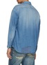 Back View - Click To Enlarge - FDMTL - Patchwork Light Wash Shirt
