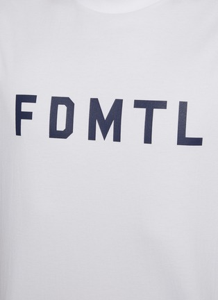  - FDMTL - Printed Logo Cotton T-Shirt