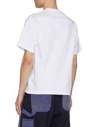Back View - Click To Enlarge - FDMTL - Printed Logo Cotton T-Shirt