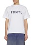 Main View - Click To Enlarge - FDMTL - Printed Logo Cotton T-Shirt