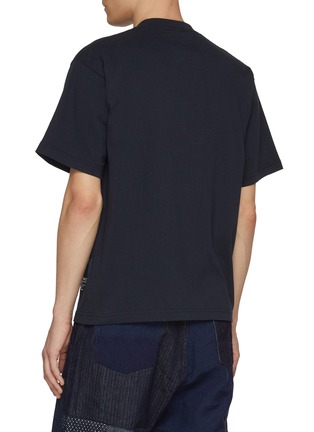 Back View - Click To Enlarge - FDMTL - Origami Cotton Pocket T-Shirt