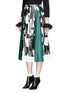 Front View - Click To Enlarge - TOGA ARCHIVES - Panel print coated pants