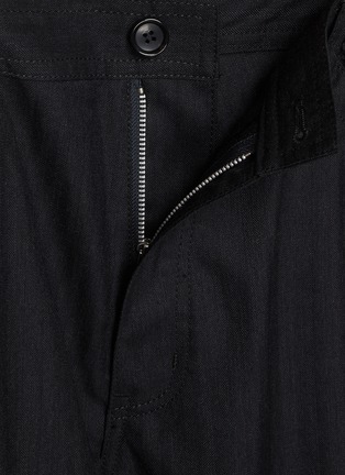  - COMME DES GARÇONS HOMME DEUX - Herringbone Striped Wool Pants