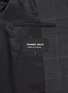  - COMME DES GARÇONS HOMME DEUX - Zipper Detail Layered Check Single Breasted Blazer