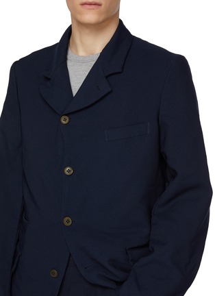  - COMME DES GARÇONS HOMME DEUX - Convertible Collar Single Breasted Blazer