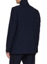 Back View - Click To Enlarge - COMME DES GARÇONS HOMME DEUX - Convertible Collar Single Breasted Blazer