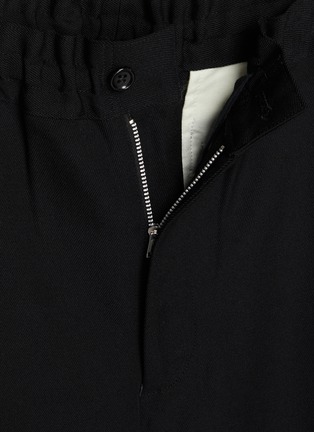  - COMME DES GARÇONS HOMME DEUX - Elasticated Waist Straight Leg Wool Pants