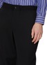  - COMME DES GARÇONS HOMME DEUX - Elasticated Waist Straight Leg Wool Pants
