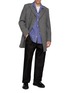 Figure View - Click To Enlarge - COMME DES GARÇONS HOMME DEUX - Tweed Herringbone Wool Blazer
