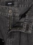 Detail View - Click To Enlarge - WE11DONE - Grunge Patchwork Cotton Corduroy Pants