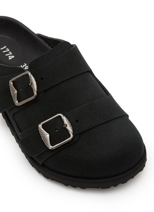 Detail View - Click To Enlarge - BIRKENSTOCK 1774 - 1774 222 West Suede Mules