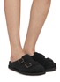 Figure View - Click To Enlarge - BIRKENSTOCK 1774 - 1774 222 West Suede Mules