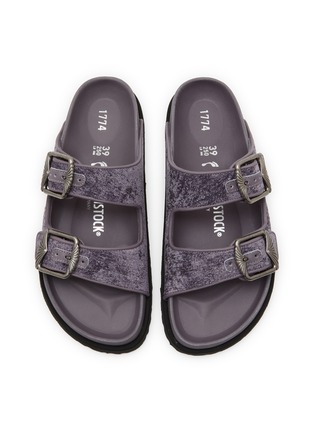 Detail View - Click To Enlarge - BIRKENSTOCK 1774 - 1774 Arizona Velvet Sandals