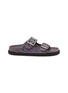 Main View - Click To Enlarge - BIRKENSTOCK 1774 - 1774 Arizona Velvet Sandals