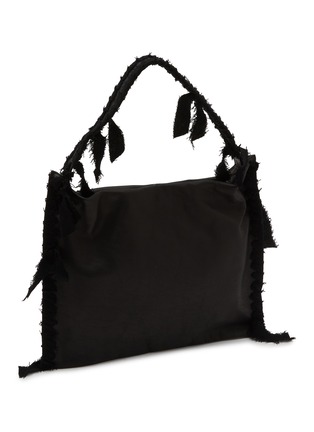 Detail View - Click To Enlarge - Y'S - Braided String Leather Tote Bag