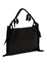 Detail View - Click To Enlarge - Y'S - Braided String Leather Tote Bag
