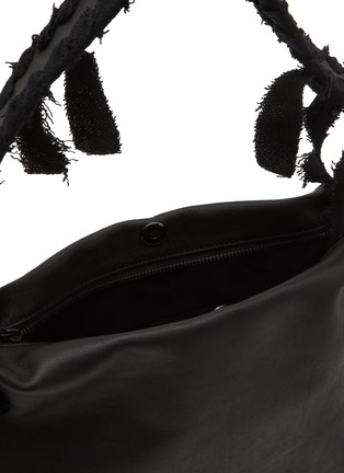 Detail View - Click To Enlarge - Y'S - Braided String Leather Tote Bag