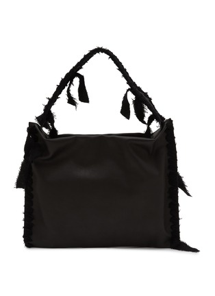 Main View - Click To Enlarge - Y'S - Braided String Leather Tote Bag