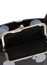 Detail View - Click To Enlarge - Y'S - Metal Clasp Dotted Leather Necklace Bag