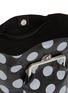Detail View - Click To Enlarge - Y'S - Metal Clasp Dotted Leather Tote Bag