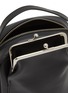 Detail View - Click To Enlarge - Y'S - Metal Clasp Box Leather Crossbody Bag