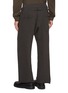 Back View - Click To Enlarge - THE VIRIDI-ANNE - Front Seam Wide Leg Cotton Sweatpants