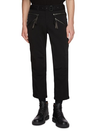 Main View - Click To Enlarge - THE VIRIDI-ANNE - Multi Zipper Tactical Tech Pants