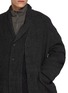  - THE VIRIDI-ANNE - Layered Single Breasted Linen Wool Blazer