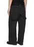 Back View - Click To Enlarge - THE VIRIDI-ANNE - Suspender Strap Linen Wool Pants