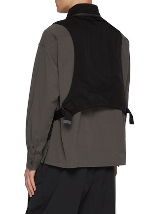 Back View - Click To Enlarge - THE VIRIDI-ANNE - Zipped High Neck Vest