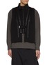 Main View - Click To Enlarge - THE VIRIDI-ANNE - Zipped High Neck Vest