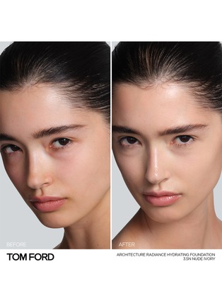Detail View - Click To Enlarge - TOM FORD - Architecture Radiance Hydrating Foundation SPF50+ — 3.5N Nude Ivory