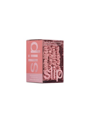  - SLIP - Silk Skinny Scrunchie — Rose