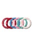 Detail View - Click To Enlarge - SLIP - Silk Skinny Scrunchie with Pouch — High Tide