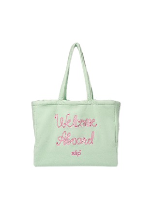 Detail View - Click To Enlarge - SLIP - Les Vacances Travel Pillow with Beach Bag