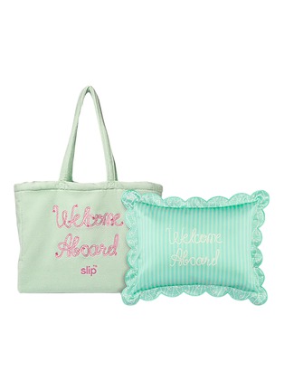 Main View - Click To Enlarge - SLIP - Les Vacances Travel Pillow with Beach Bag