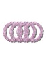 Detail View - Click To Enlarge - SLIP - Silk Skinny Scrunchie — Wildflower