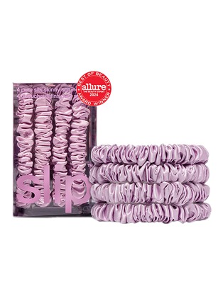 Detail View - Click To Enlarge - SLIP - Silk Skinny Scrunchie — Wildflower