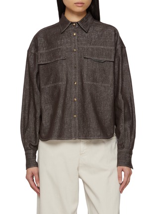 Main View - Click To Enlarge - BRUNELLO CUCINELLI - Two Pocket Shirt