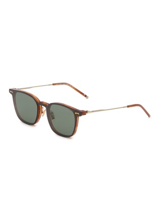 Main View - Click To Enlarge - A. SOCIETY - Acetate Metal Square Sunglasses