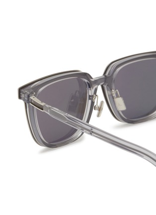 Detail View - Click To Enlarge - A. SOCIETY - Acetate Metal Square Sunglasses