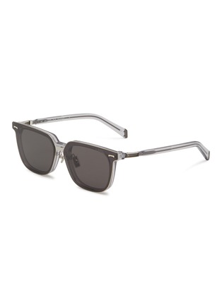 Main View - Click To Enlarge - A. SOCIETY - Acetate Metal Square Sunglasses